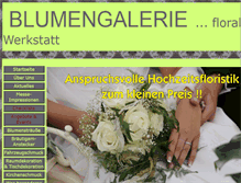 Tablet Screenshot of blumengalerie-pfungstadt.de